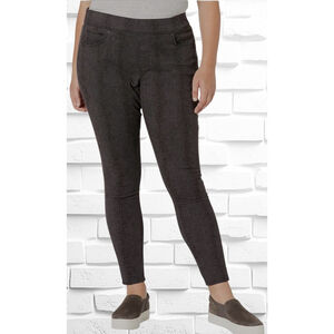 Levi’s Women’s Size 24W Black Snakeskin Pull-On Plus Size High Rise Leggings